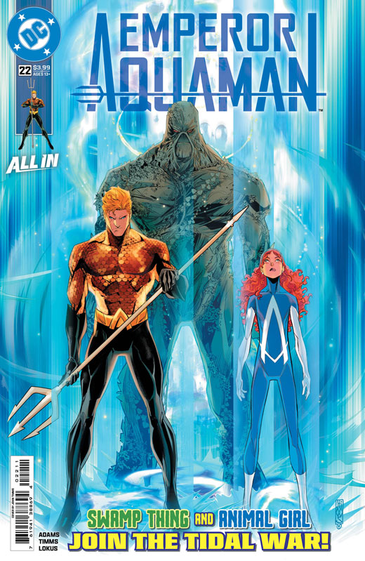 EMPEROR AQUAMAN #22 COVER A JOHN TIMMS