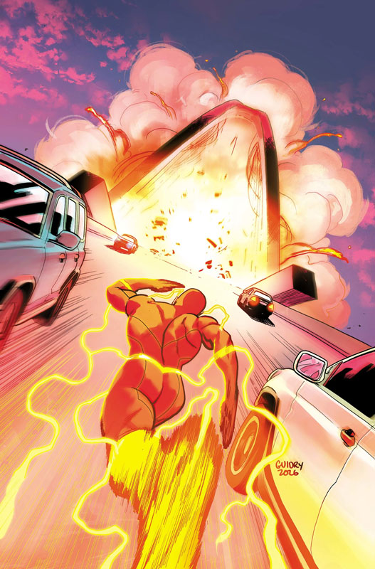 FLASH #38 COVER A GAVIN GUIDRY