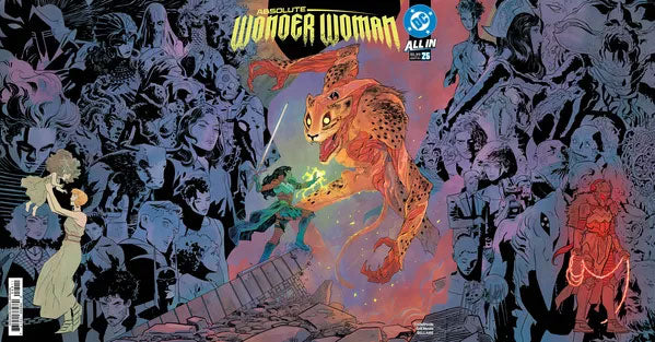 ABSOLUTE WONDER WOMAN #25 COVER A SHERMAN GATEFOLD TRIPTYCH