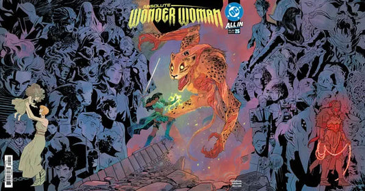 ABSOLUTE WONDER WOMAN #25 COVER A SHERMAN GATEFOLD TRIPTYCH